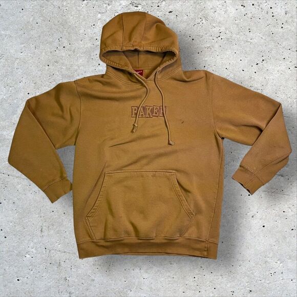 Baker Skateboards Pullover Hoodie Size Large Brown Pullover Skater y2k - Picture 1 of 10